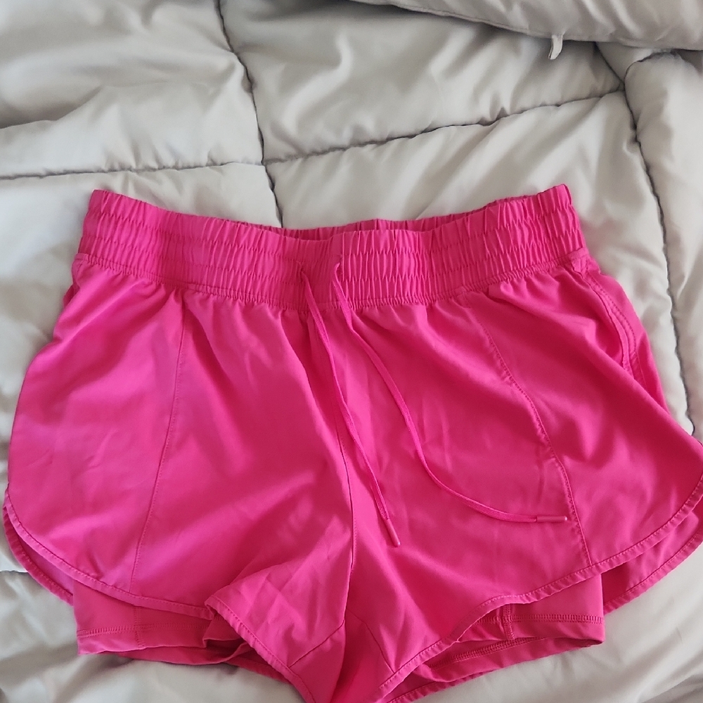 90 Degree By Reflex Lightstreme Pink Shorts, Size L